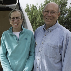 Judith and Andrew Finger (Photo: Jannelle Weakly/Arizona State Museum) Judith and Andrew Finger (Photo: Jannelle Weakly/Arizona State Museum)